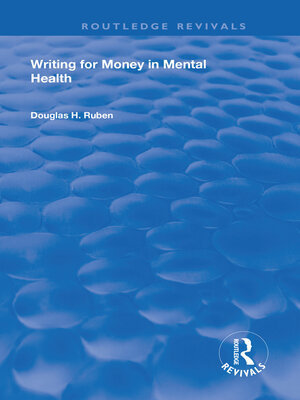 cover image of Writing for Money in Mental Health